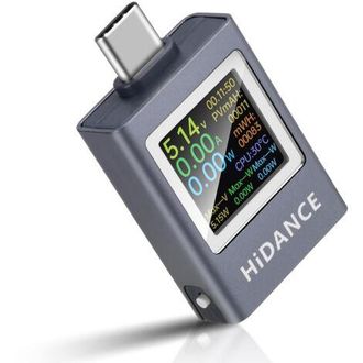 OEM Probador De Corriente Y Potencia, Pantalla Digital Multifuncional, 4,5-50 V Cc, Convertidor De Voltaje Cc 13 En 1, Apto Para La Carga De Tel&eacute;fonos M&oacute;v