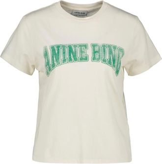 Anine Bing T-shirts - Dames - Tops - Beige - Maat: L