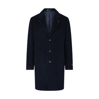 Liu Jo Abrigo de Lana y Cachemira Midi - Coats - Hombre - Azul - 2XL