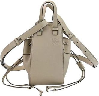 Loewe Pre-owned Bucket Bags, female, Gray, Size: ONE SIZE Pre-owned Bucket Bag