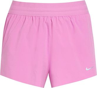 Nike Swift Dri-fit UV Stretch-jersey Running Shorts - Pink - Xxs (UK4 / Xxs)