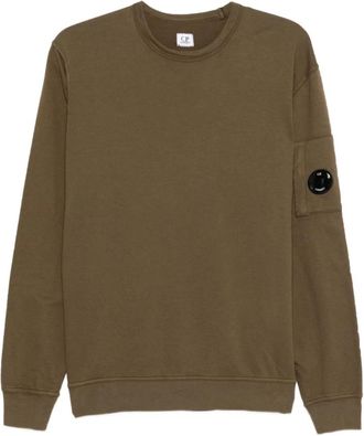 C.P. Company Lens-Detail Crewneck Sweatshirt - Heren - Sweatshirts - Groen - XL - Katoen - Hoodies & sweatvesten