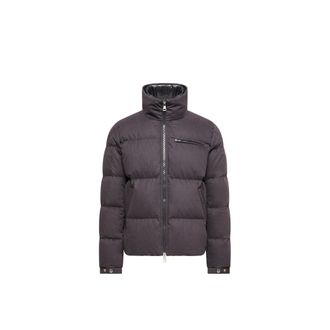 Moncler Moncler Isenviel Cotton Poplin Short Down Jacket, Men, Blue, Size: 0