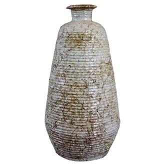 OEM Jarr&oacute;n De Piedra Cream Stripe, 45x22cm