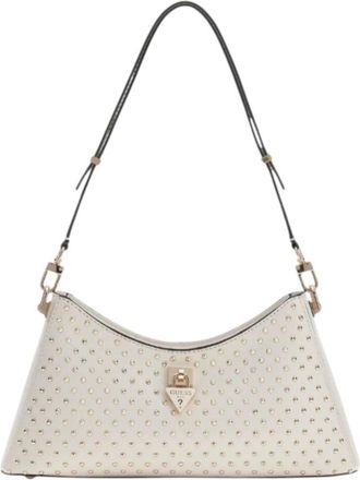 Guess Patsie Schoudertas - Dames - Schoudertassen - Wit - ONE Size - Tassen
