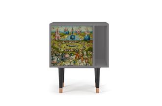 StoryZ Mesita de noche multicolores 1 puerta L 58 cm