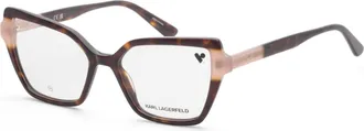 Karl Lagerfeld Womens 53 mm Black Opticals