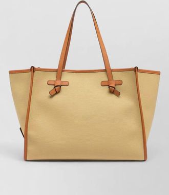 Gianni Chiarini marcella tote bag contrast trim handles
