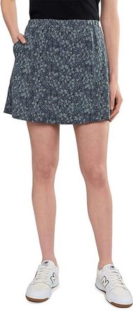 Toad&Co Sunkissed Weekend Skort Womens Skort Ink Print : XL, Polyester/Elastane