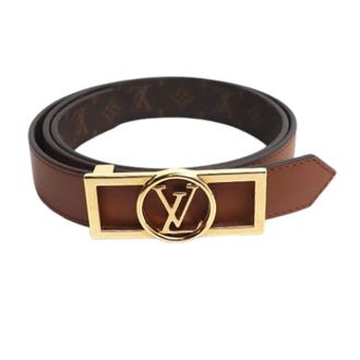 Louis Vuitton Pre-owned Canvas Belt - female - Louis Vuitton Vintage - Vintage Belts - Brown - ONE SIZE - Pre-owned