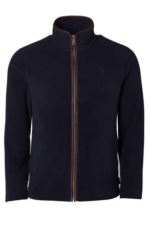Holland Cooper Mens COUNTRY FLEECE JACKET INK NAVY Cotton - Size X-Large