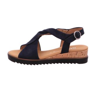 Gabor Sandalen - Dames - Schoenen - Blauw - Maat: 38 1/2 EU