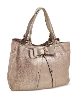 Ferragamo Miss Vara Bow shopper - Goud
