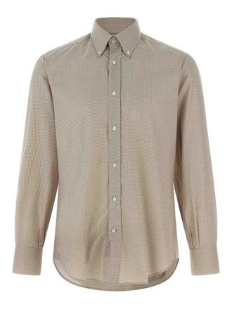 Brunello Cucinelli Check Shirt