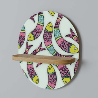 OEM Estante Ovalado Indio Fish