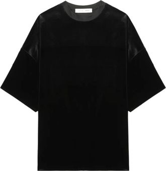 Fear of God short-sleeve oversized mini dress - women - Polyester/Spandex/Elastane - S - Black