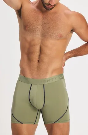 Savage x Fenty Flex Performance Boxer Briefs in Old Moss Green/blue at Nordstrom, Size Xxx-Large