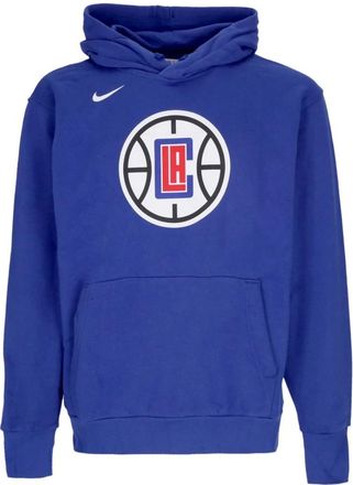 Nike NBA Essential Fleece Hoodie Los Angeles Clippers - Heren - Sportshirts - Blauw - XL - Katoen - Fitness
