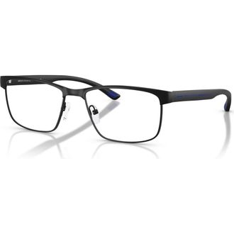 A|X Armani Exchange 56mm Rectangle optical glasses in Black at Nordstrom