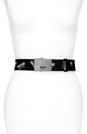 Moschino Sporty Print Belt in Black Print at Nordstrom
