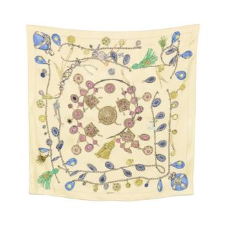 Versace Accessoires, Dames, Veelkleurig, ONE Size, Silky Scarves