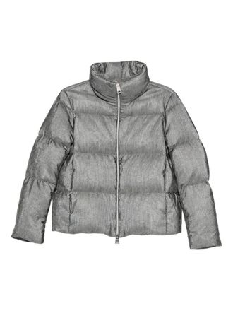 Herno Velvet Short Down Jacket