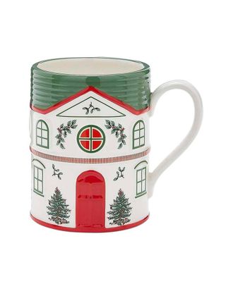 Spode Christmas Tree Village 11Oz Mug