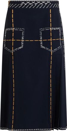 Moschino I Am Going to Tubino - - Skirts - Donna - Blu - M