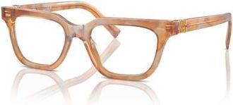 Miu Miu 53mm Rectangle optical glasses at Nordstrom