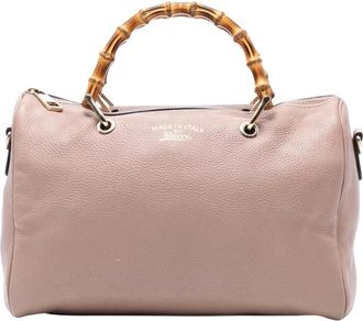 Gucci Pre-owned Top Handle Satchel - Dames - Vintage Handtas - Roze - ONE Size - Vintage