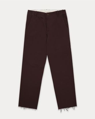 Fortela Hectorv Cotton Trousers in Burgundy at Nordstrom, Size 34 Eu