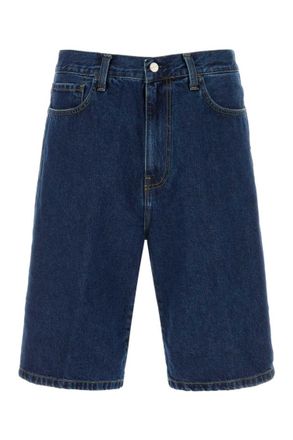 Carhartt Work in Progress Blue Solid Shorts