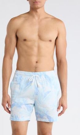 Trunks Surf & Swim Co. Sano 6.5-Inch Swim Shorts in Light Blue at Nordstrom Rack, Size X-Large