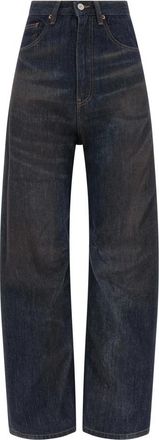Maison Margiela 5-Pocket Jeans - Dames - Loose Fit Jeans - Blauw - W28 - Katoen - Jeans