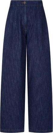 STUDIO TOMBOY Pantaloni a gamba ampia - Blu