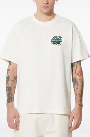 Filling Pieces T-shirt con applicazione logo - Toni neutri