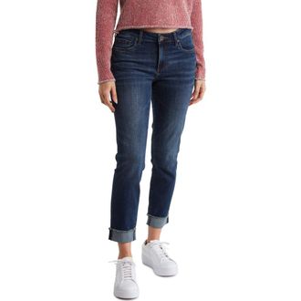 Kut from the Kloth Asher Cuffed Ankle Straight Leg Jeans in Wedelia at Nordstrom Rack, Size 10