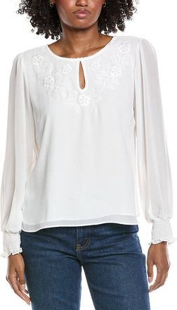CeCe by Cynthia Steffe Embroidered Top
