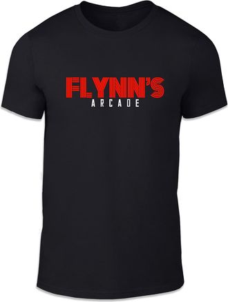 Generic Flynns Arcade | Printed Unisex Short Sleeve T-Shirt Multicolour