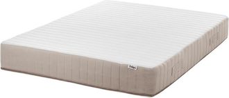 Beliani Colch&oacute;n De Muelles Ensacados Con Asas Relleno De L&aacute;tex Firmeza Alta Funda Extra&iacute;ble 7 Zonas 120 X 200 Cm Springy