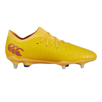 Canterbury Of New Zealand Unisex Adult Speed Infinite Team Soft Ground Rugbyschoenen (Mars Rood/Amber Geel/Oranje Crush)