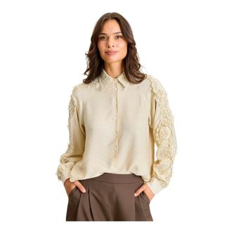 In Front Mujer, Blusas y Camisas, Beige, Talla: XL