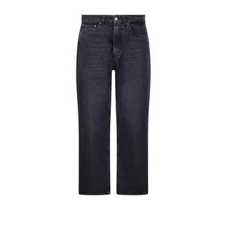 Our Legacy Super Grey Wash Jeans - male - Our Legacy - Straight Fit Jeans - Blue - W32 - Jeans