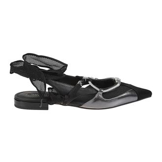 Pinko Ballerinas, female, Black, Size: 10 US Gianira 30 Slingback