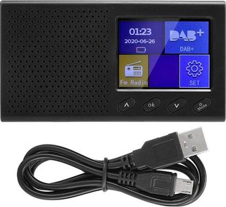 OEM Radio Digital Port&aacute;til Bluetooth Con Reproductor De M&uacute;sica Mp3 Y Pantalla Lcd A Color