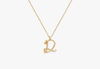 Kate Spade New York Initial Script Pendant