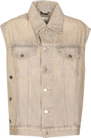 Haikure Janette Gilet - Dames - Bodywarmers - Grijs - XS - Katoen - Jassen