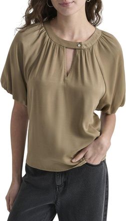 DKNY Dkny Bubble Sleeve Top