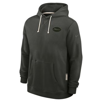 Nike New York Jets Rivalries Collection Sideline Nike Mens Dri-FIT NFL Pullover Hoodie in Green | 03AZ3JG72-X0C