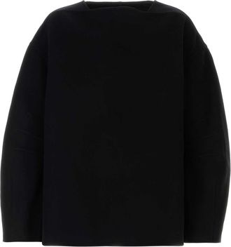 Jil Sander Black Wool Oversize Sweater